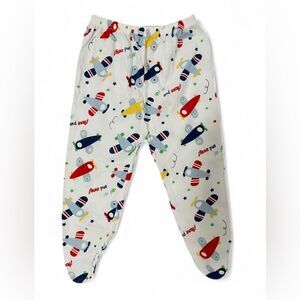Baby Footed Pants with Airplane Print – Size 3-6 Months, New Without Tag
